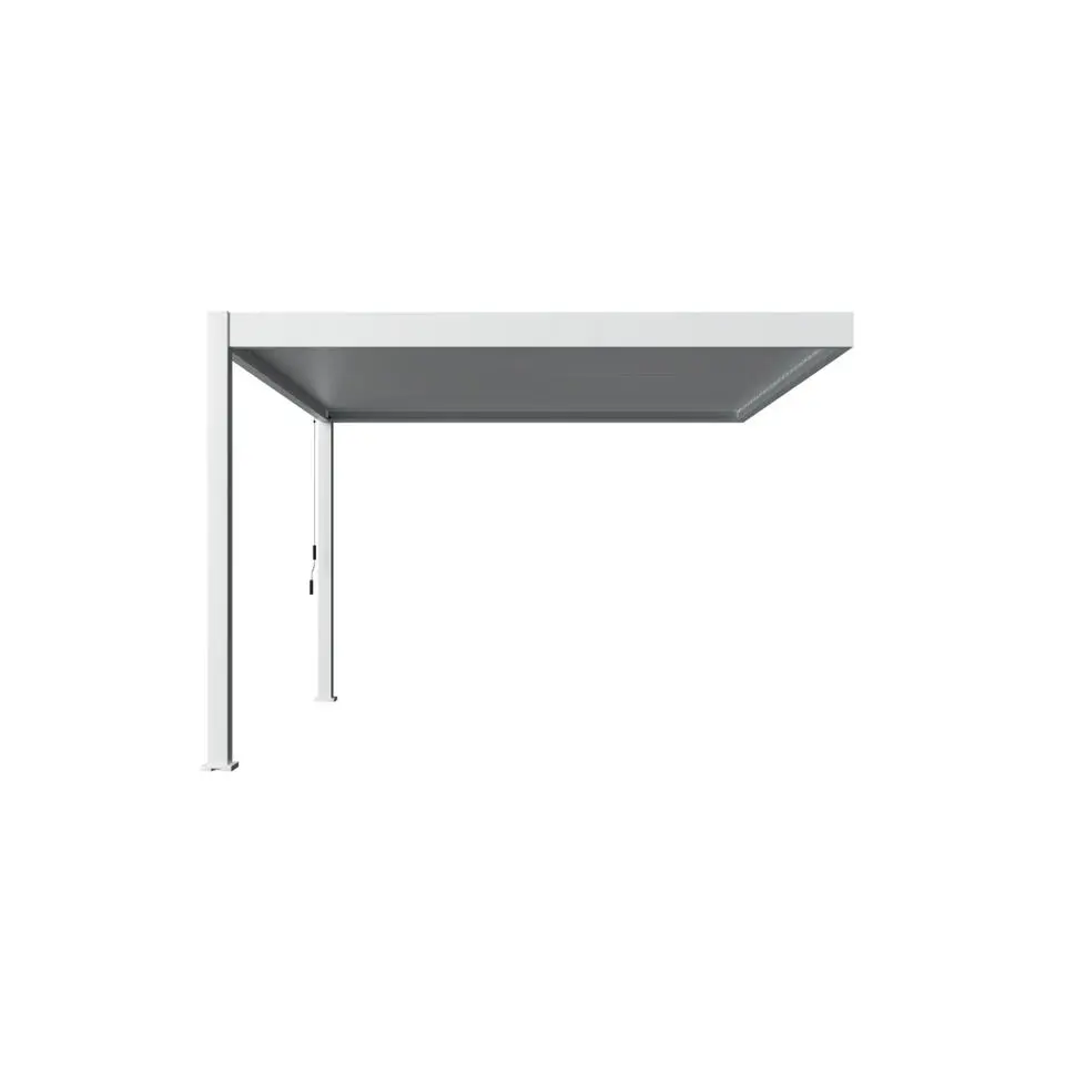 Orion Deluxe overkapping muur 360 x 400 cm antraciet