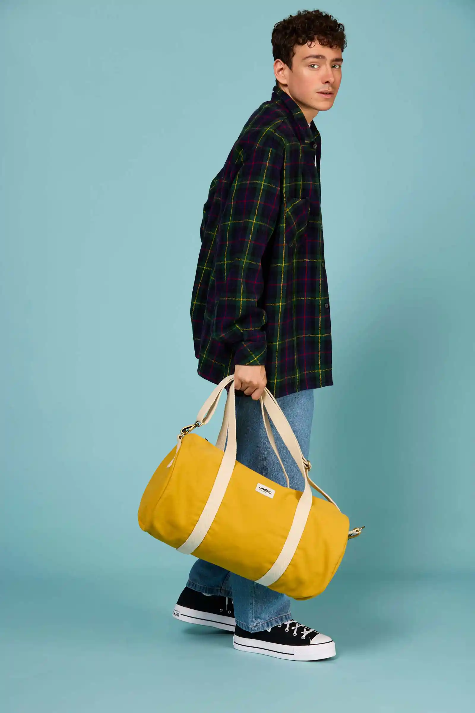Sac polochon Simon Safran