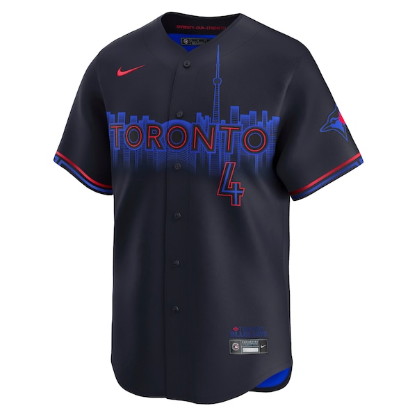 George Springer Toronto Blue Jays Nike City Connect Limited Jersey - Blue