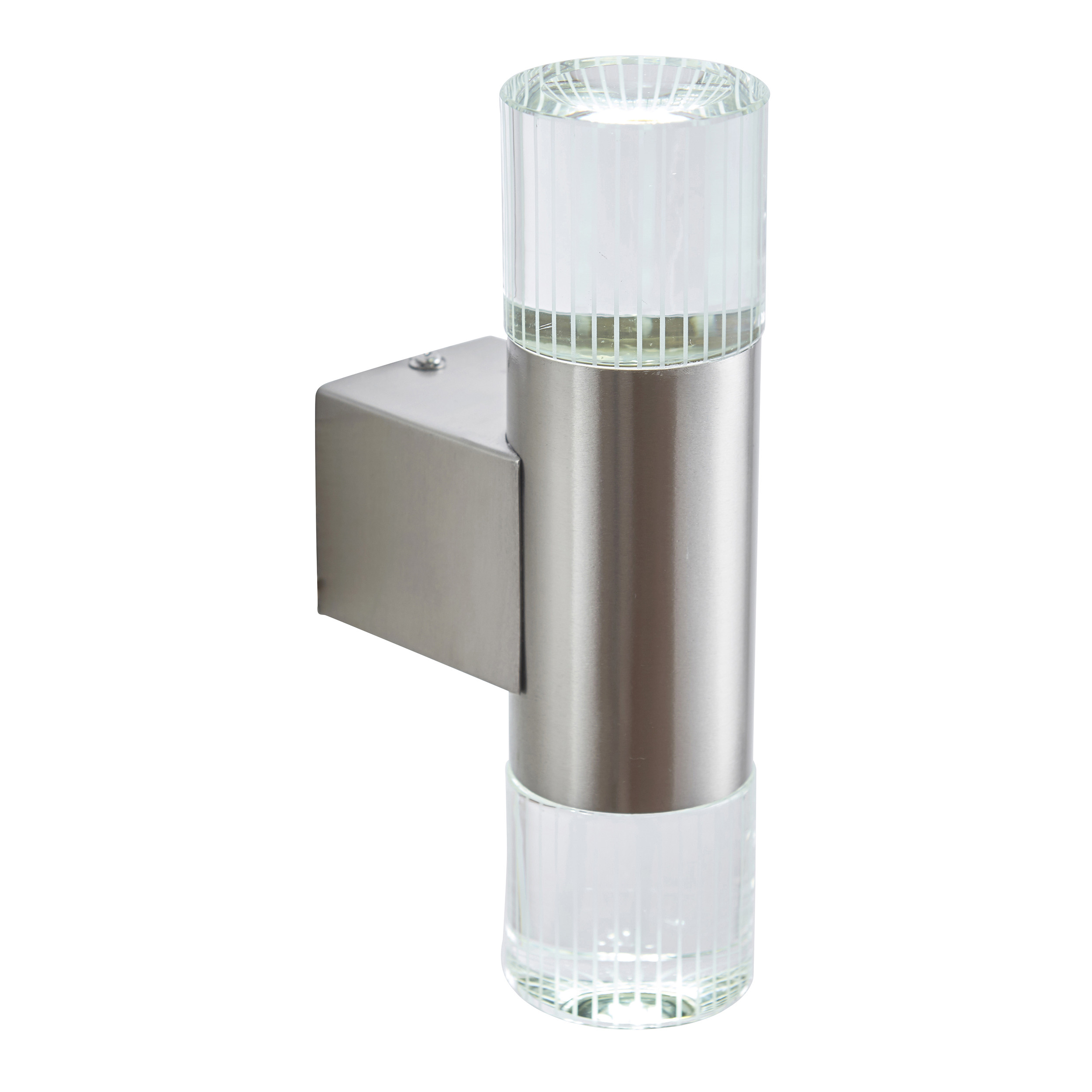 Kinkiet zewnętrzny GRANT chromowana-srebrna LED 0,8W 6250K 110lm Endon