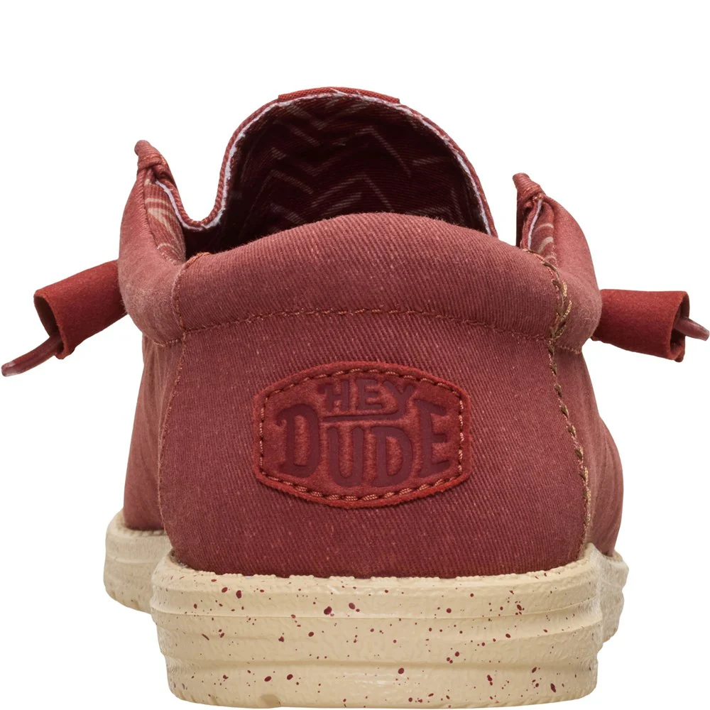 HEYDUDE Wally Stretch Canvas Slip on Shoe