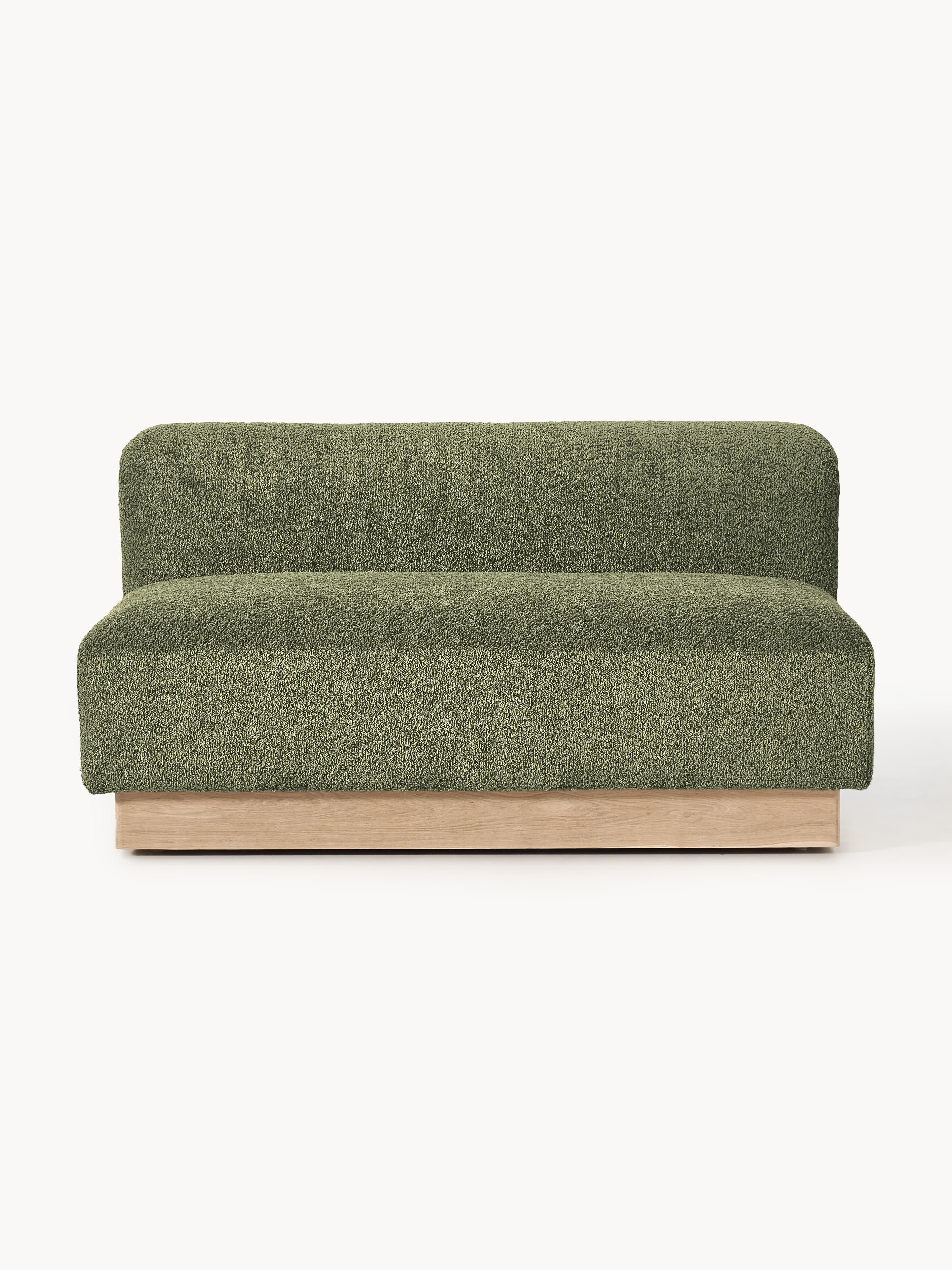 Sofa Natalie (2-Sitzer) aus Teddy-Bouclé