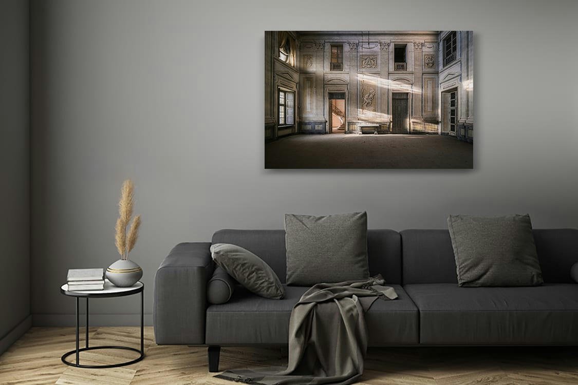 FOLIE DES GRANDEURS - Photographie d'art de Gaëtan Chambon 30x45 cm sur alu