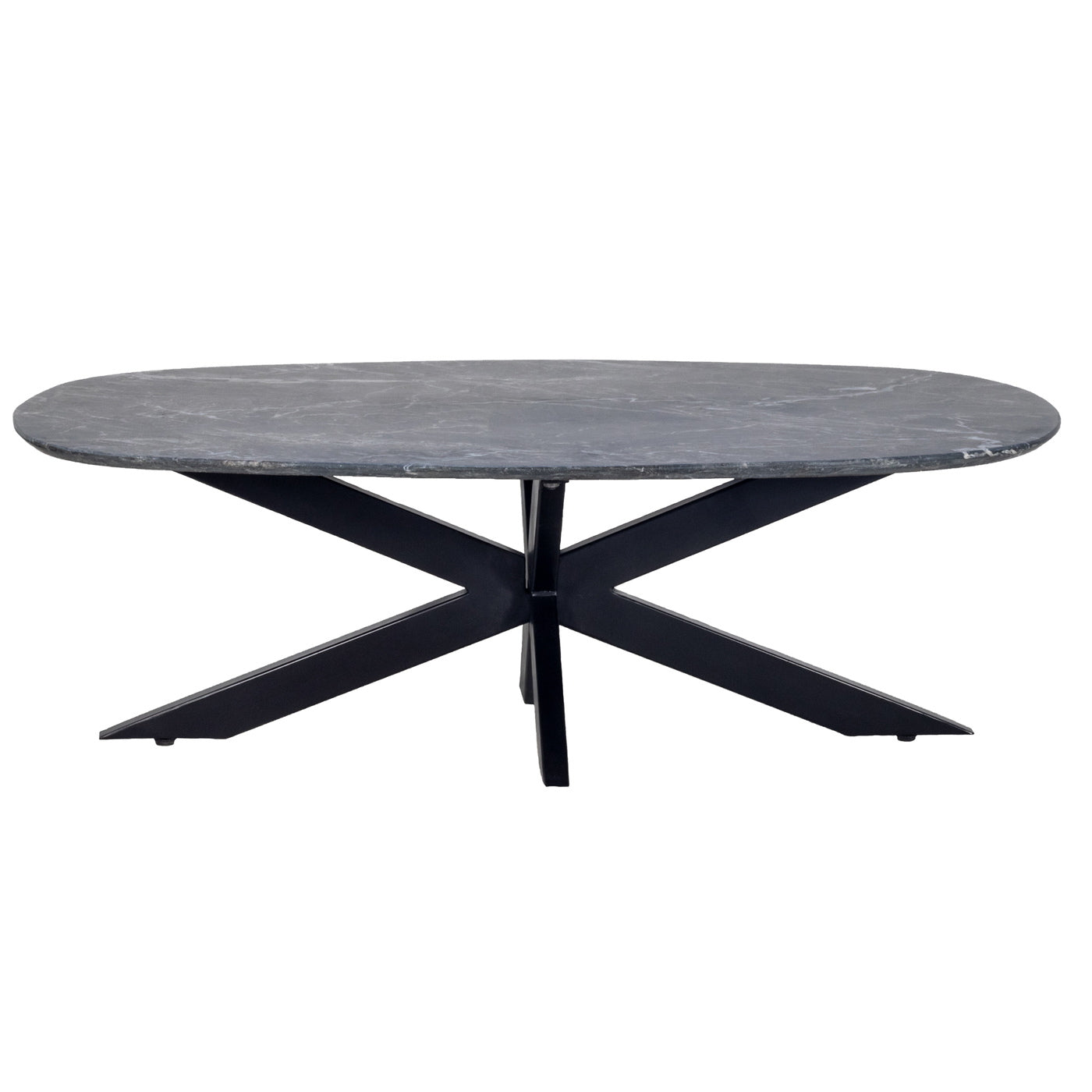 Giga Meubel Salontafel Richy - Zwart Marmer - 120x70x38cm