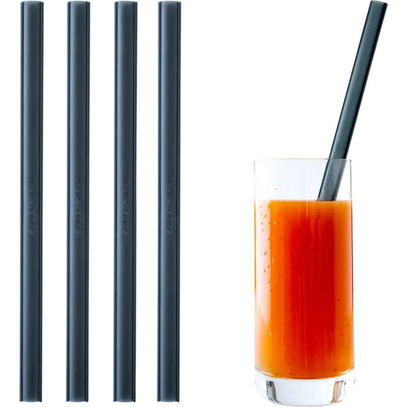 Trinkhalm 4er-Set SliderStraw