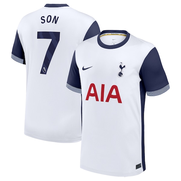 Son Heung-Min Tottenham Hotspur Nike 2024/25 Home Replica Player Jersey - White