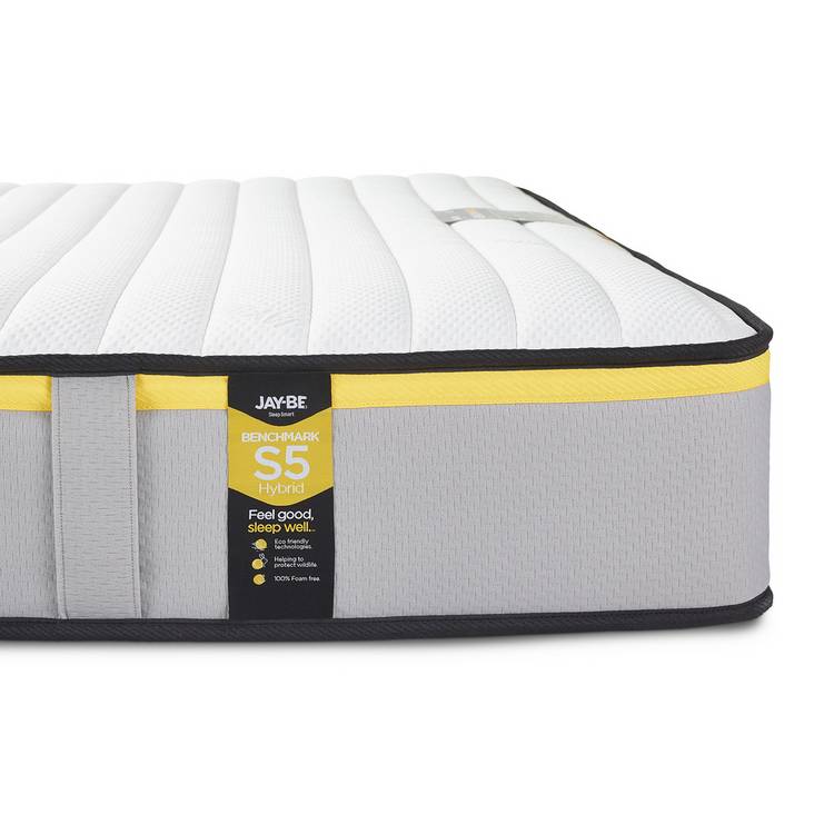 Jay-Be Benchmark S5 Hybrid Sprung Mattress - Single