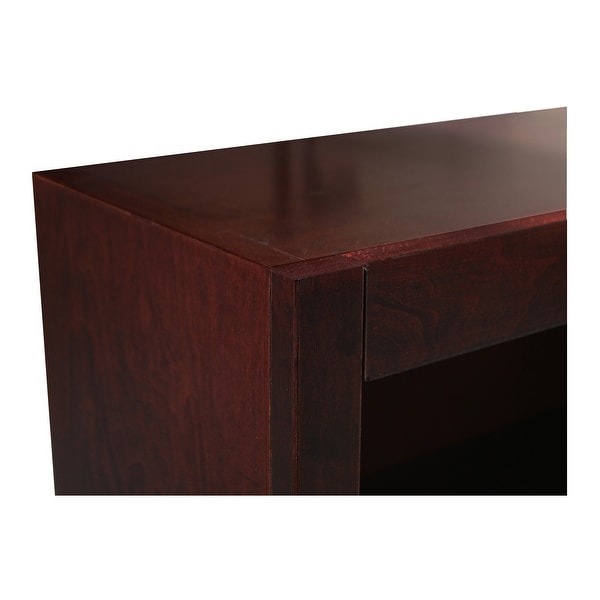 Concepts in Wood Double Wide Bookcase, 8 Shelves