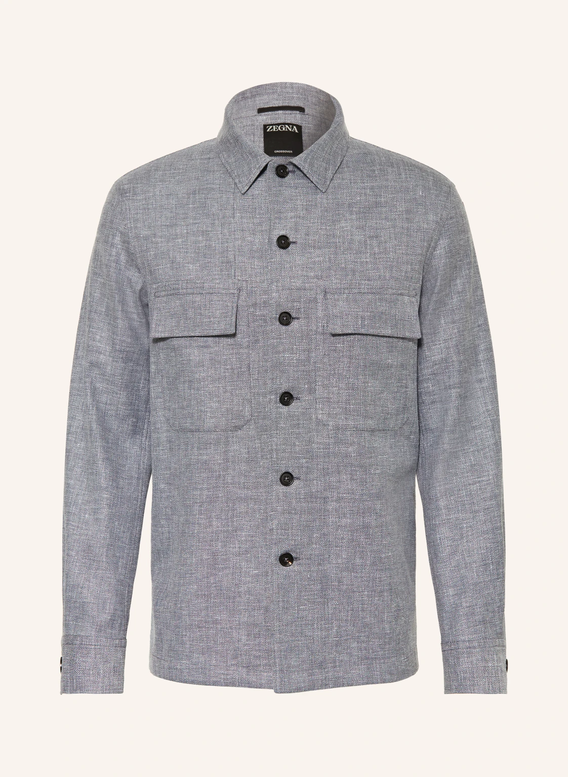 ZEGNA Overjacket mit Leinen