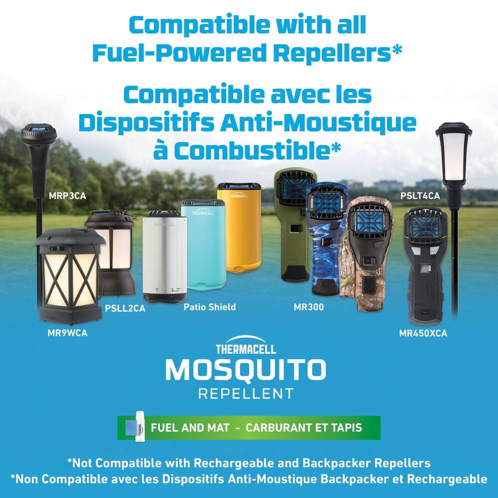 Thermacell Butane Mosquito/Insect Repellent Refill, Fuel Cartridge Only, 4-pk