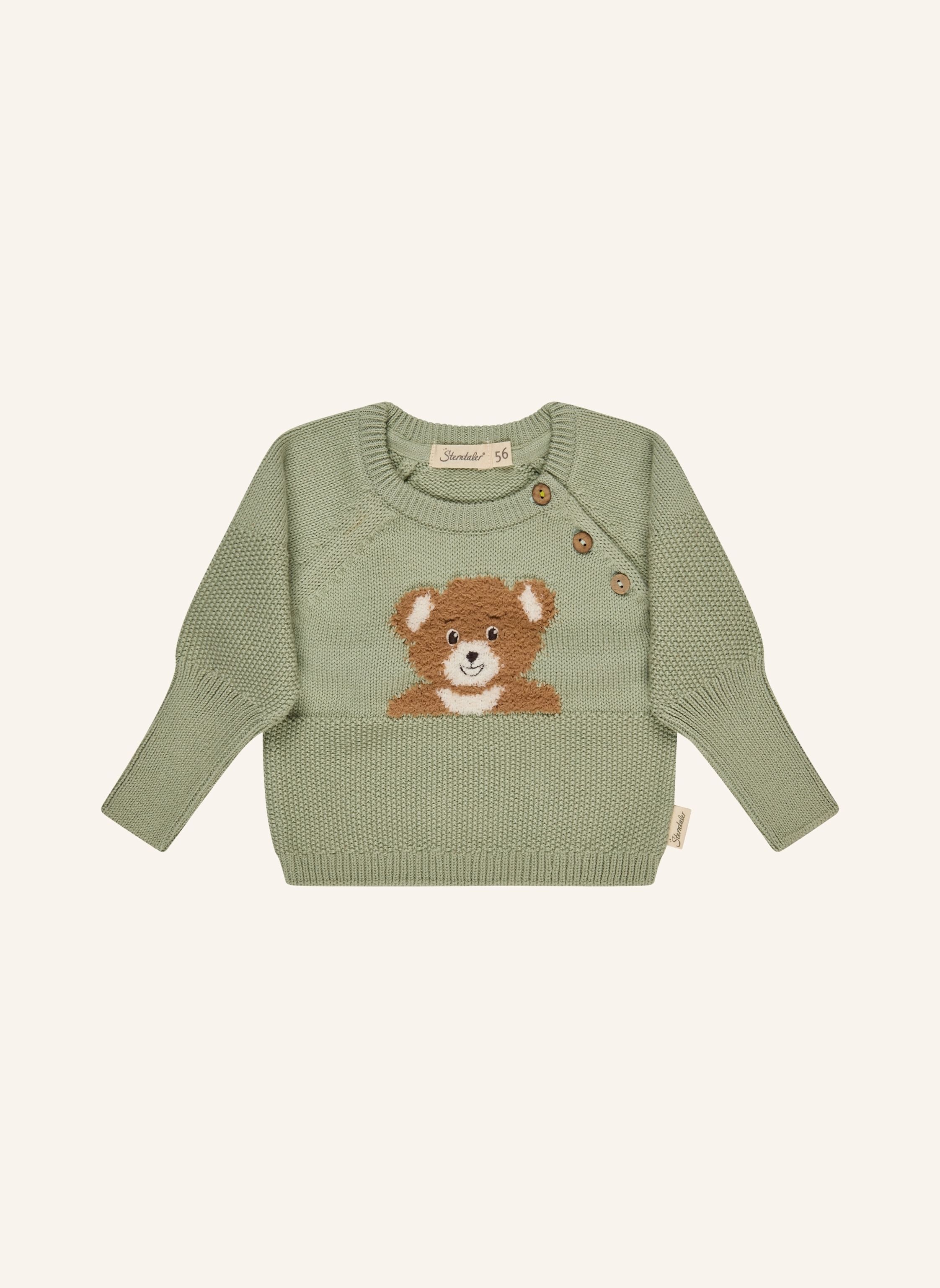 Sterntaler Strickpullover Bär