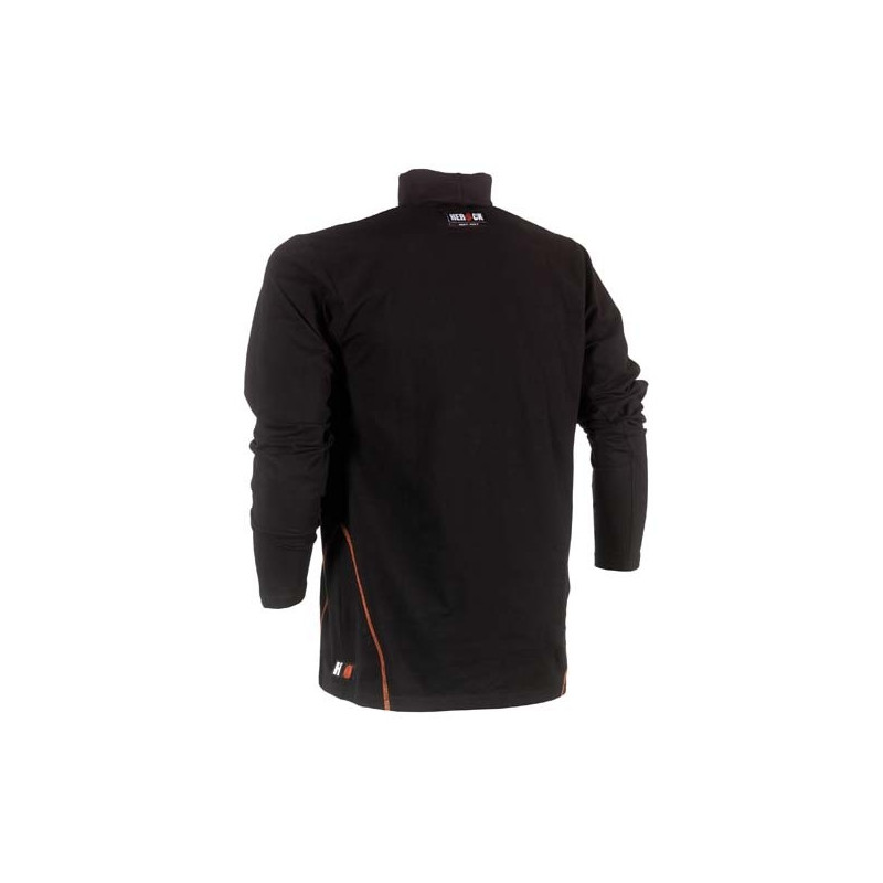 T-shirt col roulé à manches longues Lotis noir XXXL HEROCK