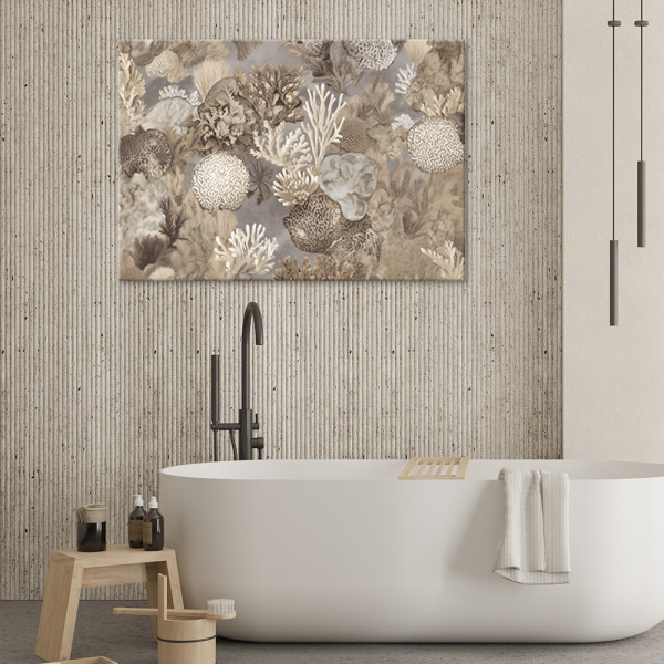 Feeby Obraz boho AI - Morskie Zwierzęta i rośliny 60x40