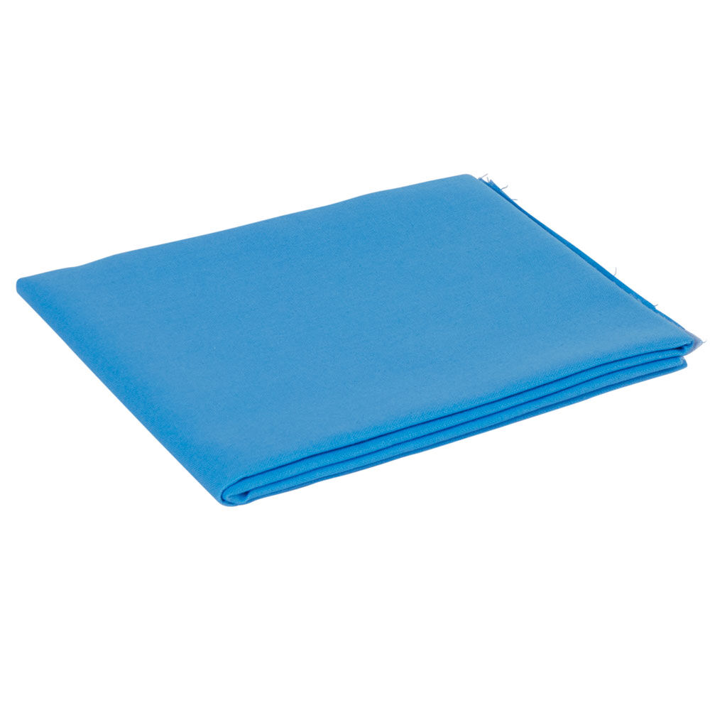 Coupon de tissu 46x55 cm en coton bleu