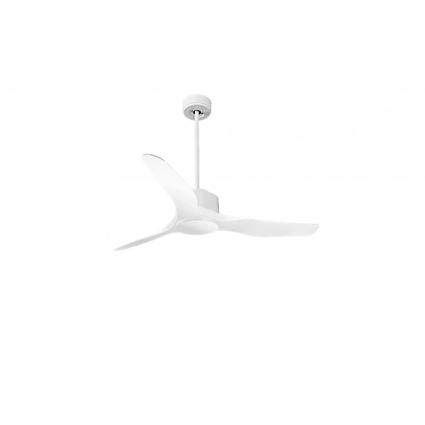 Modulo Regular Exterior - un ventilateur pour extérieur IP44, DC 127 cm Blanc pales abs blanc sans Lumière20 à 30 m²
