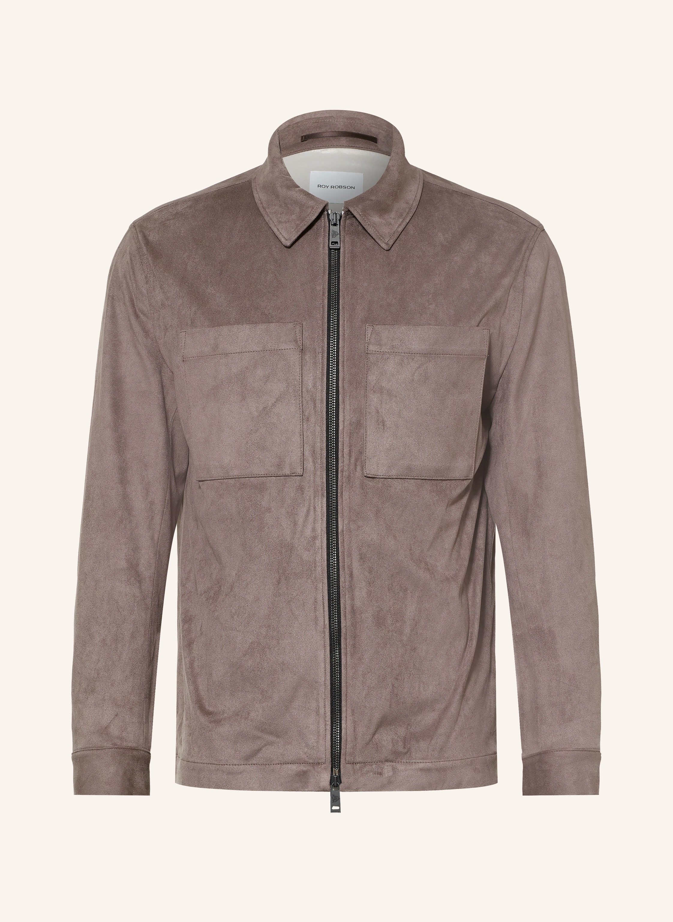 ROY ROBSON Overjacket in Lederoptik