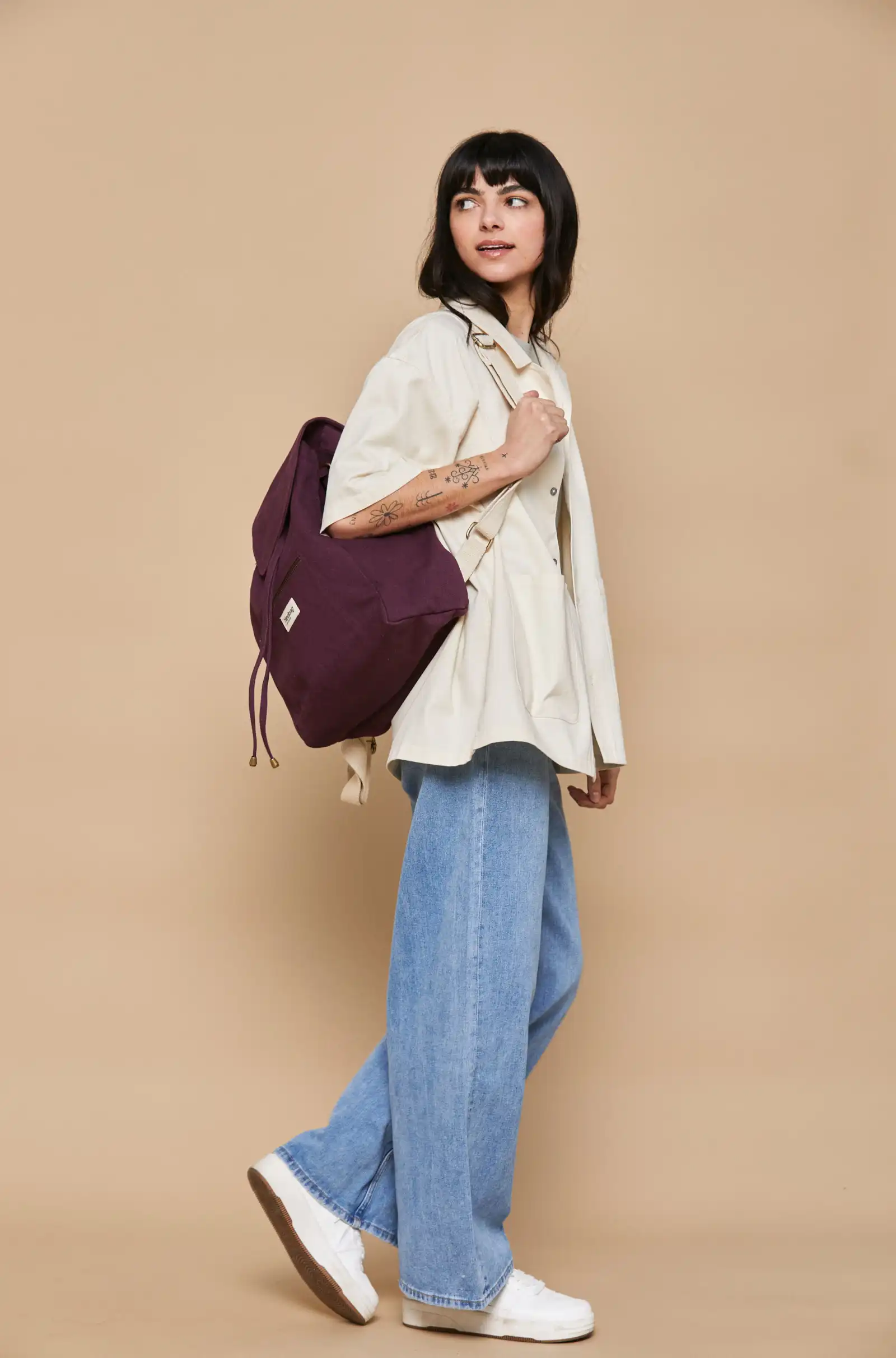 Sac à dos Eliot Prune