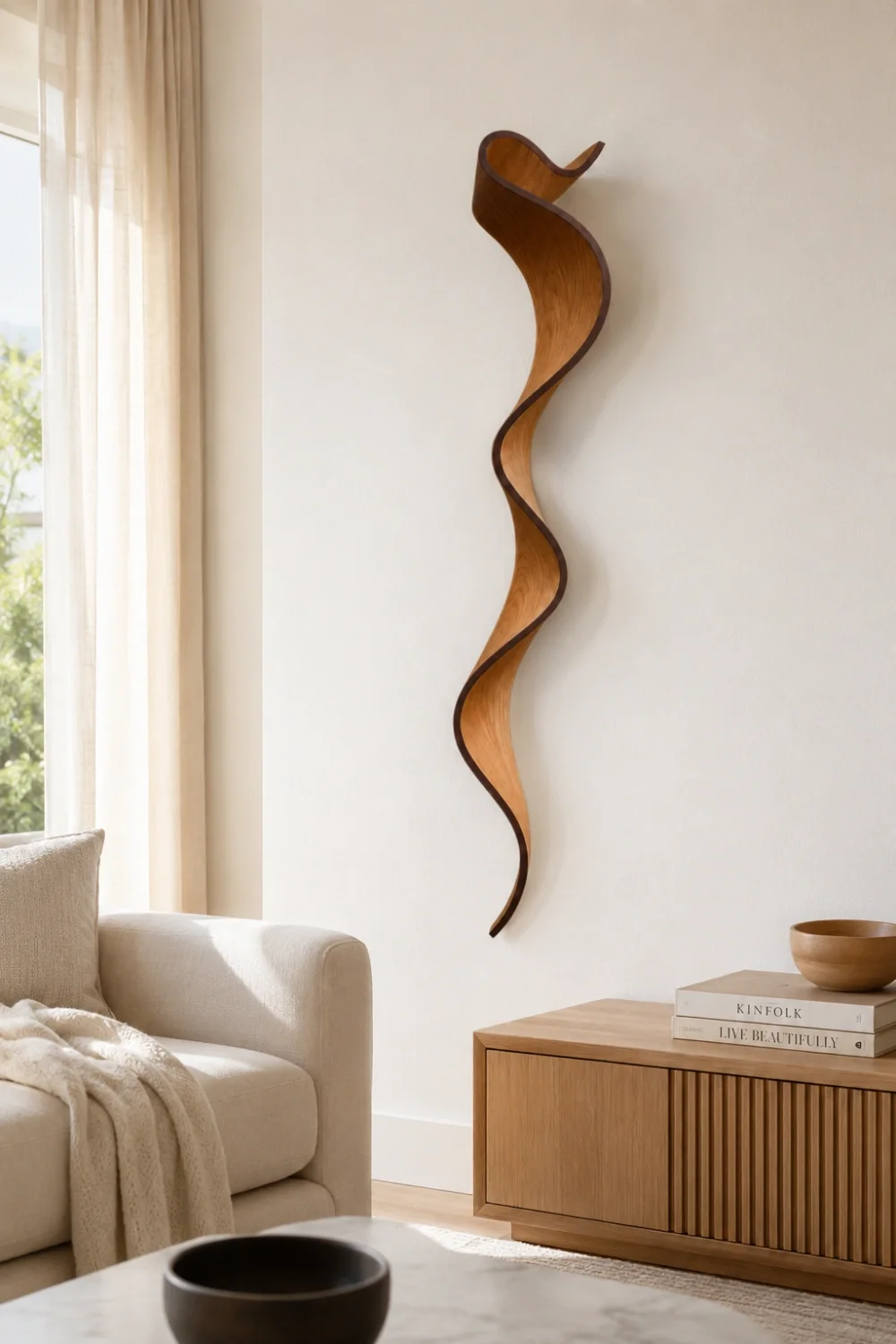 Abstract Wood Wall Art #QAB022
