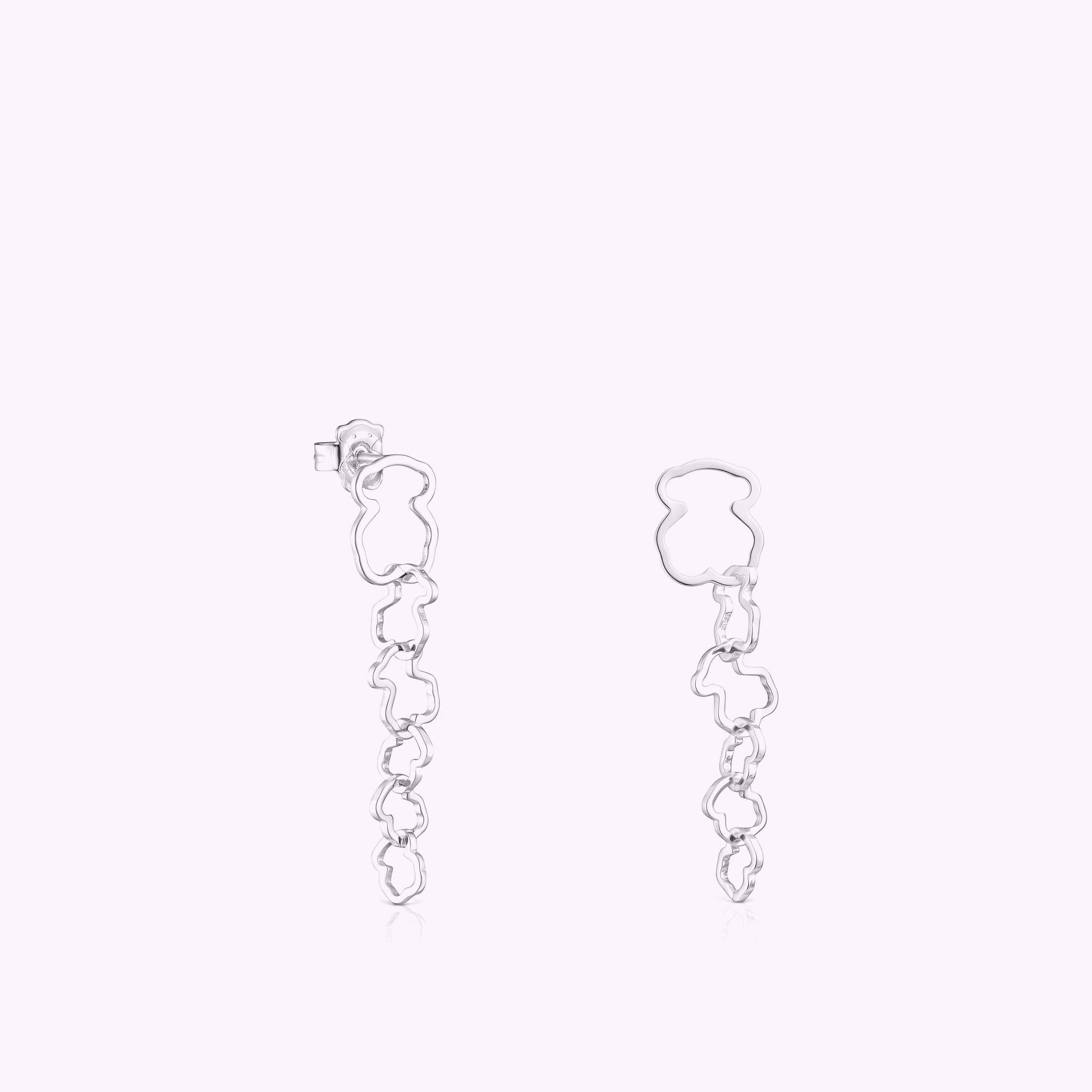 Pendientes largos motivo oso TOUS Carrusel