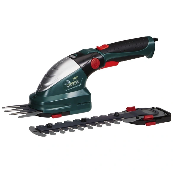 Akku-Schere, 7,2 V, 1,5 Ah, Schnittlänge: 16 cm, teleskopierbar