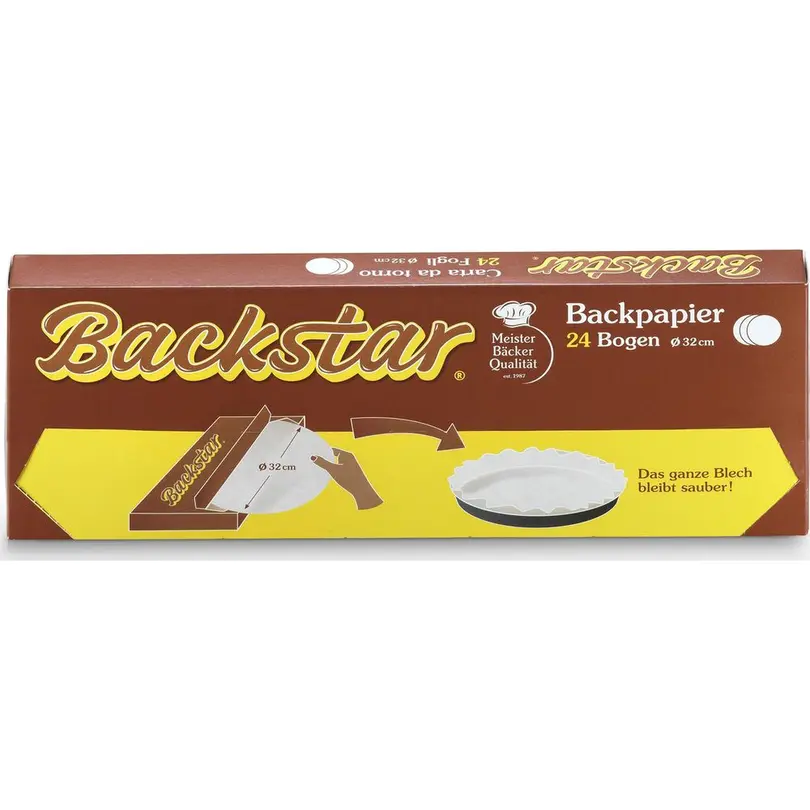 Backpapier 24er-Set Backstar