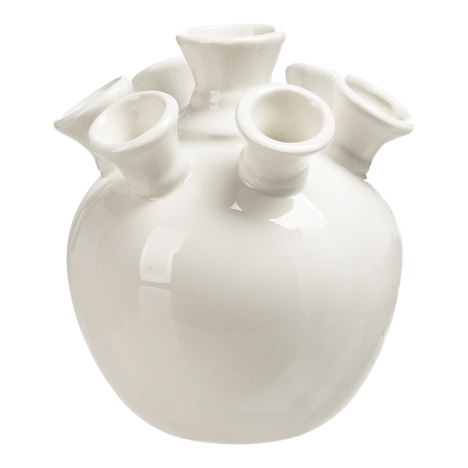 Vase Creme, ⌀ 16 cm, H 190 mm