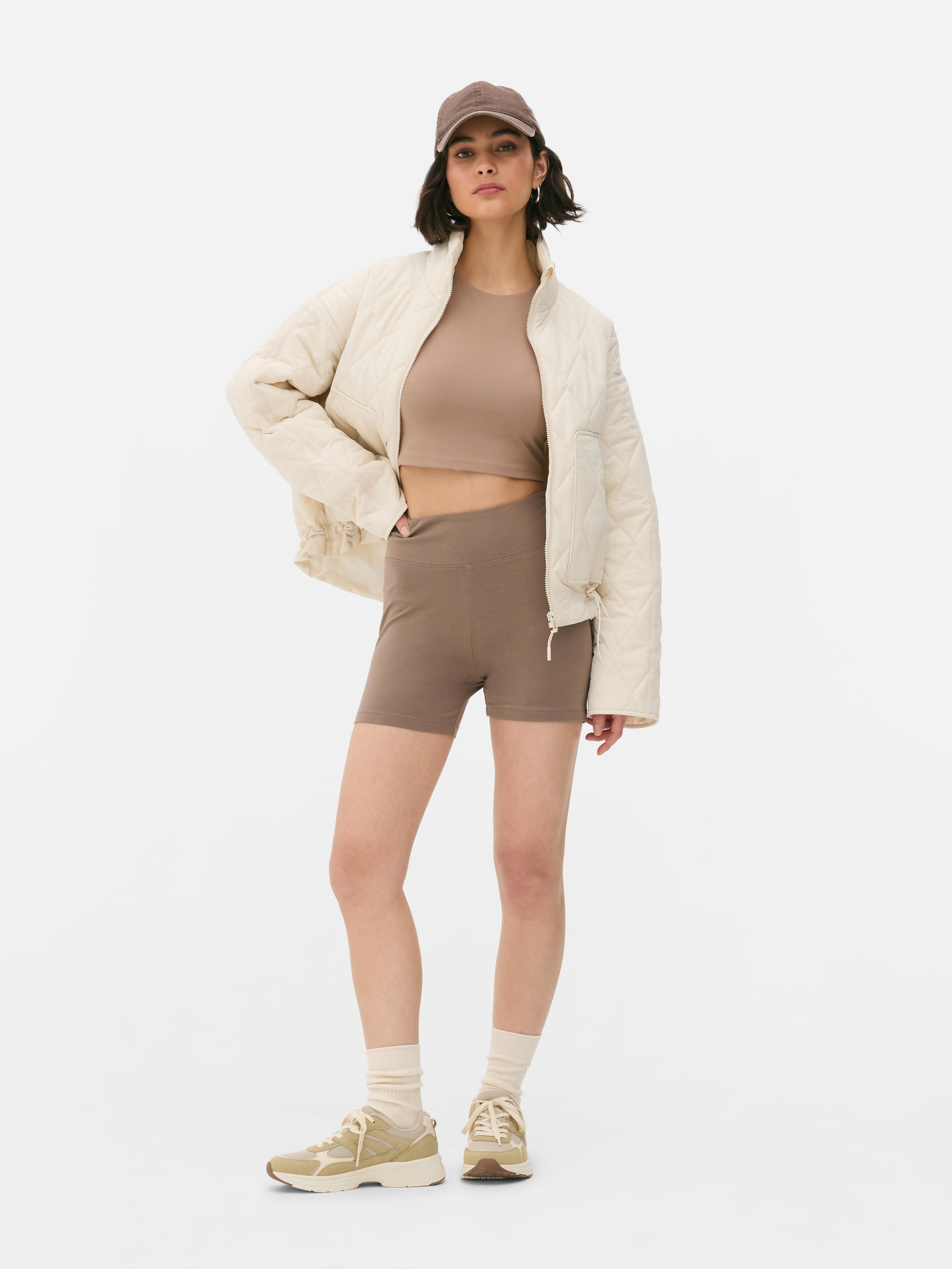 2-Pack High Waist Yoga Shorts