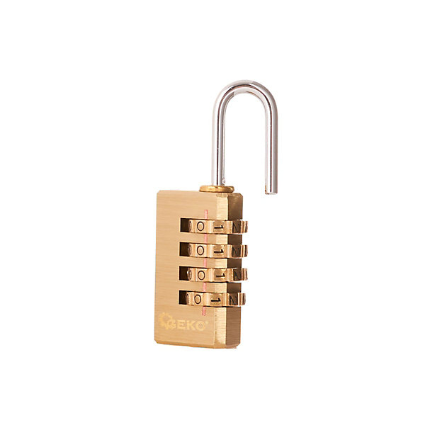 Cadenas à code 4 chiffres en laiton 10000 combinaisons 21 mm