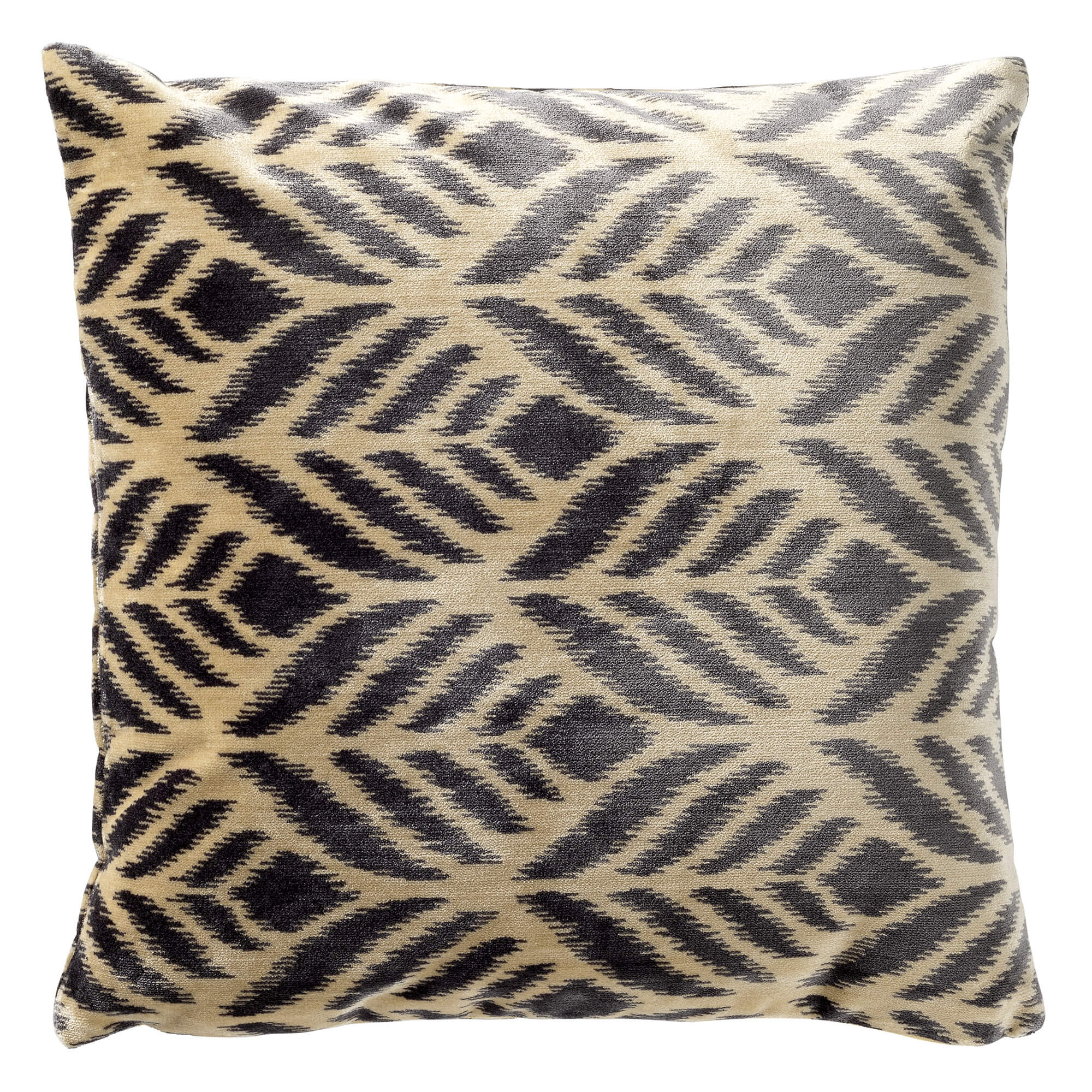 ALEXA | sierkussen 45x45 cm | Charcoal Gray | antraciet | Hoii | met duurzame kussenvulling