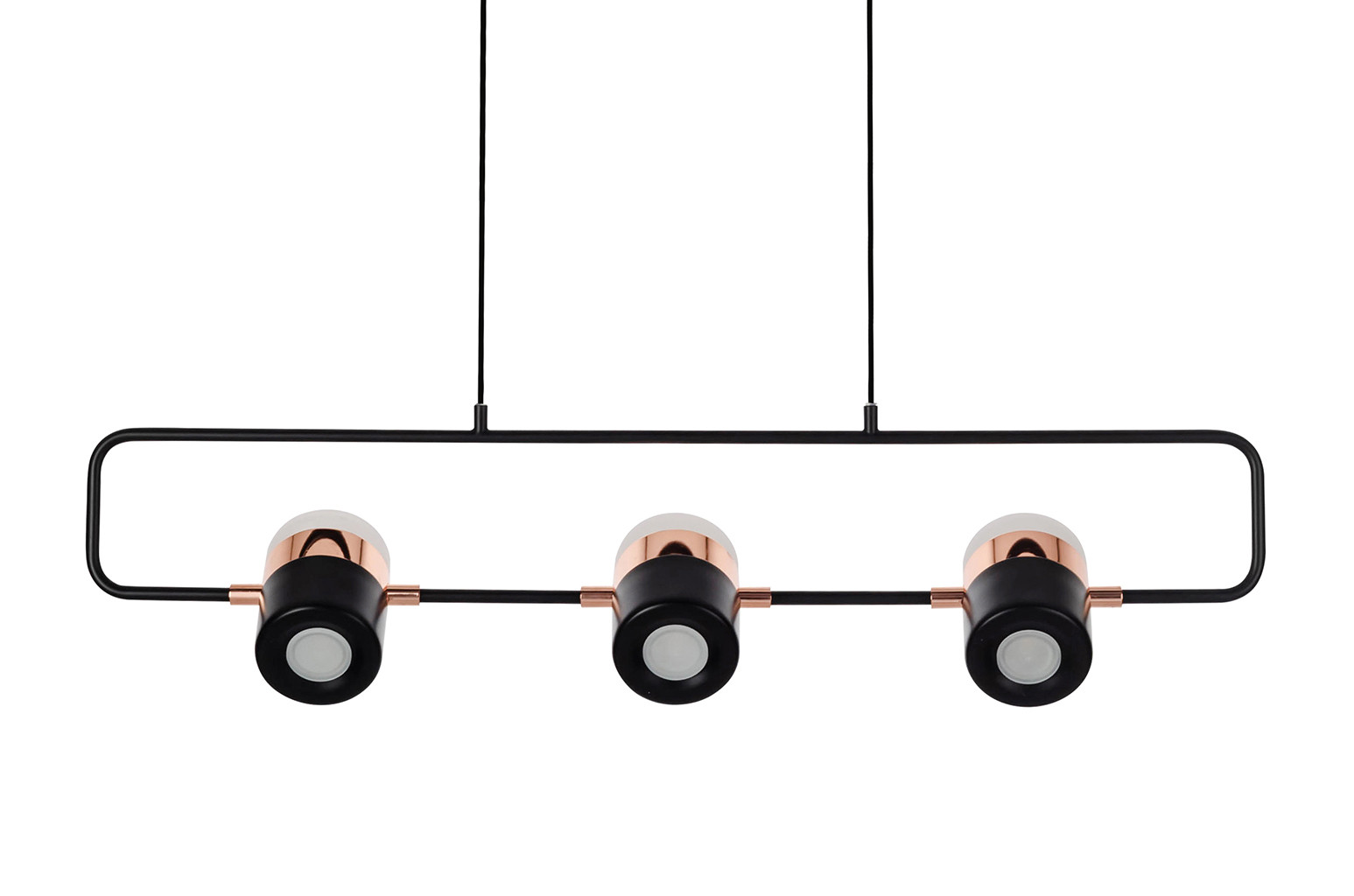 MOOSEE lampa wisząca BLINK 3 czarna