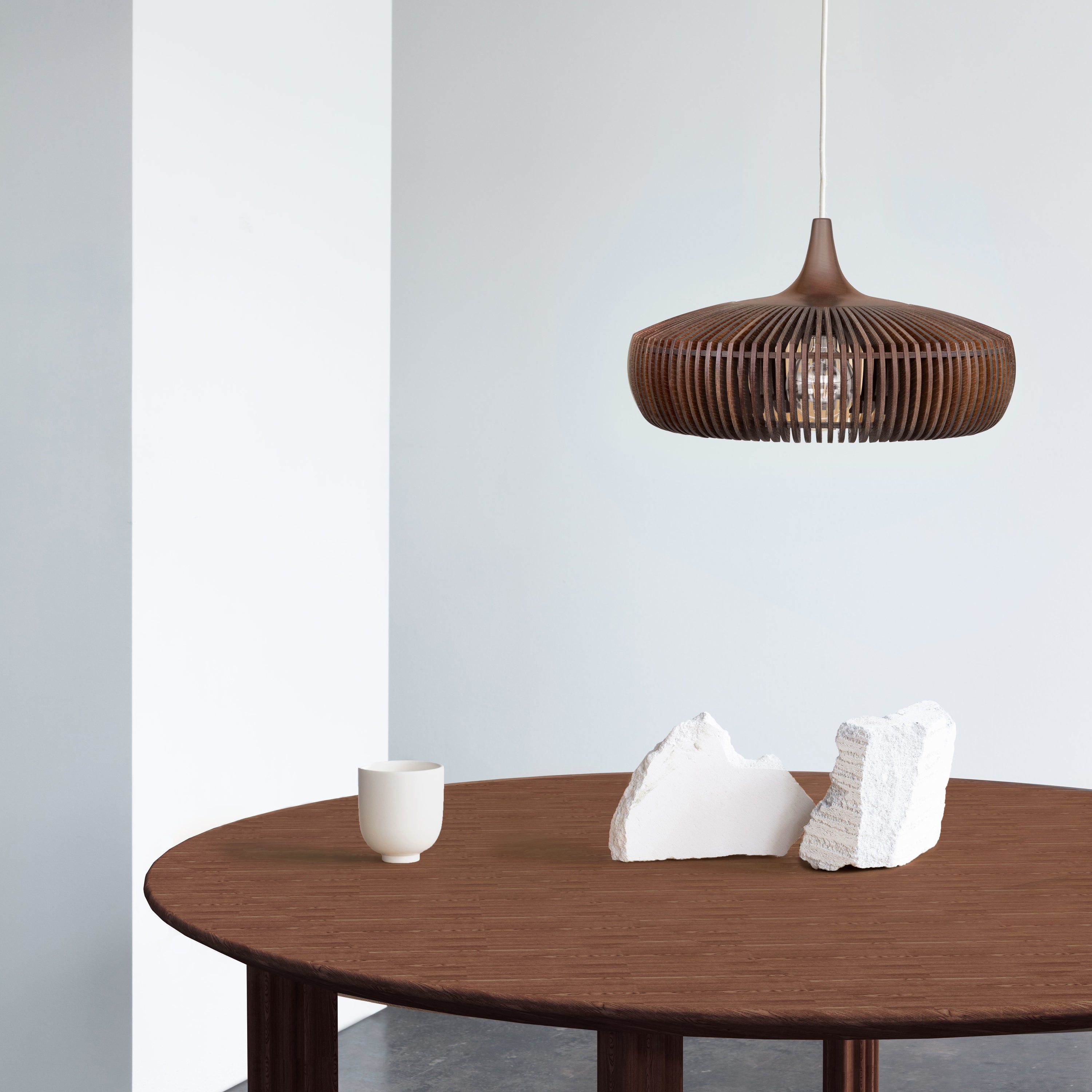 Umage Clava Dine Lampenkap Eikenhout - Donkerbruin