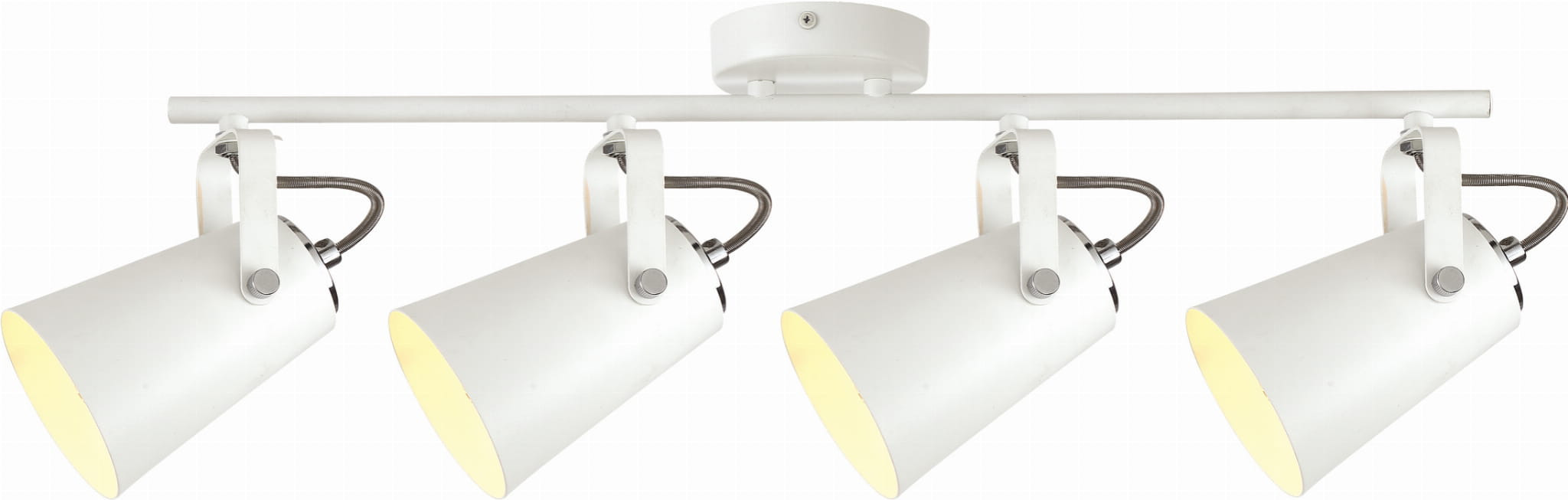 Spot listwa biały NESTA 4xE27x25W wym:17x73x10cm IP20 Kaja