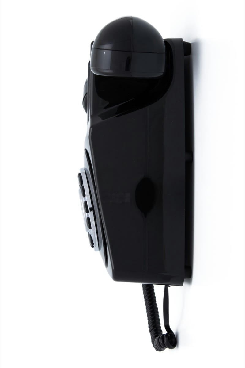 - Téléphone analogique  746 WALL PUSH BUTTON BLACK