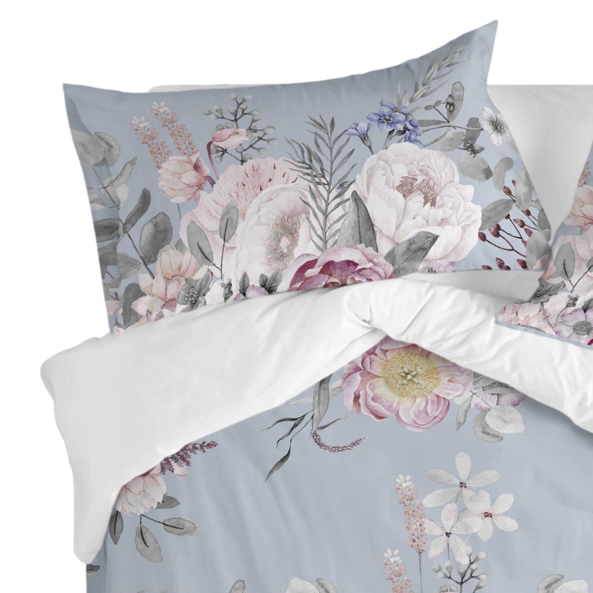 Happy Friday Set van 2 kussenslopen Soft Bouquet