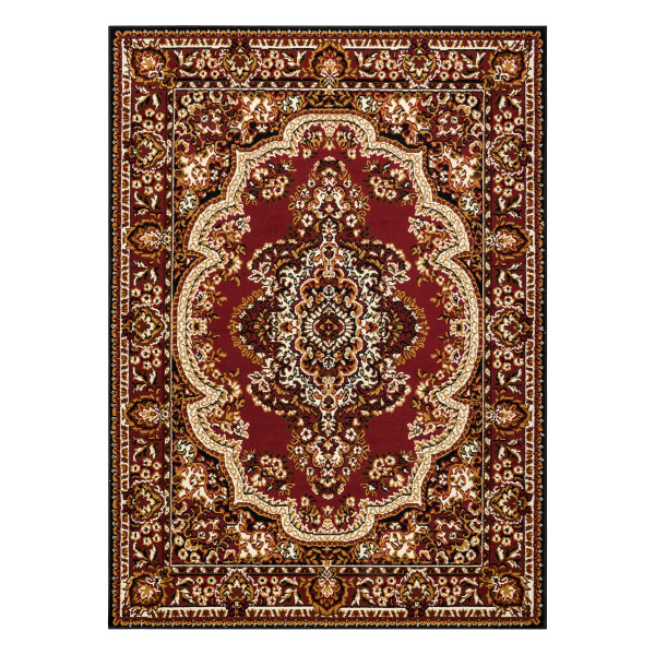 Dywan BCF Morad WIOSNA Ornament, klasyczny - bordo 60x110 cm