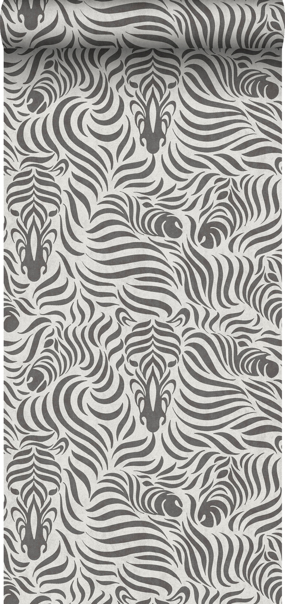 Sanders & Sanders behang zebra's zwart en wit - 53 cm x 10 m - 640519