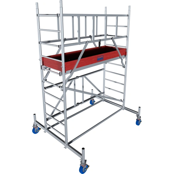 Faltgerüst »ProTec«, Arbeitshöhe: 3,80 m, max. 200 kg/m², Aluminium