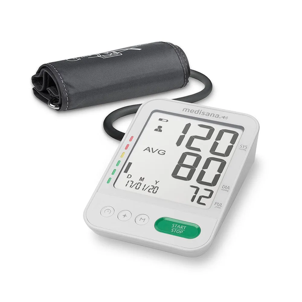 Medisana BU 586 With Voice Arm blood pressure monitor