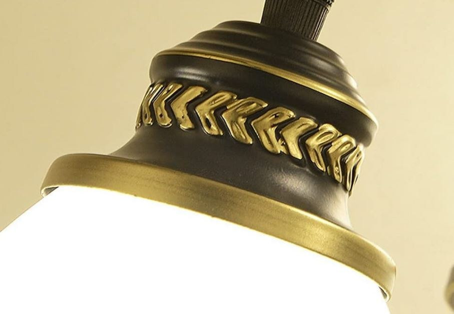Lampa sufitowa szklana klosz m