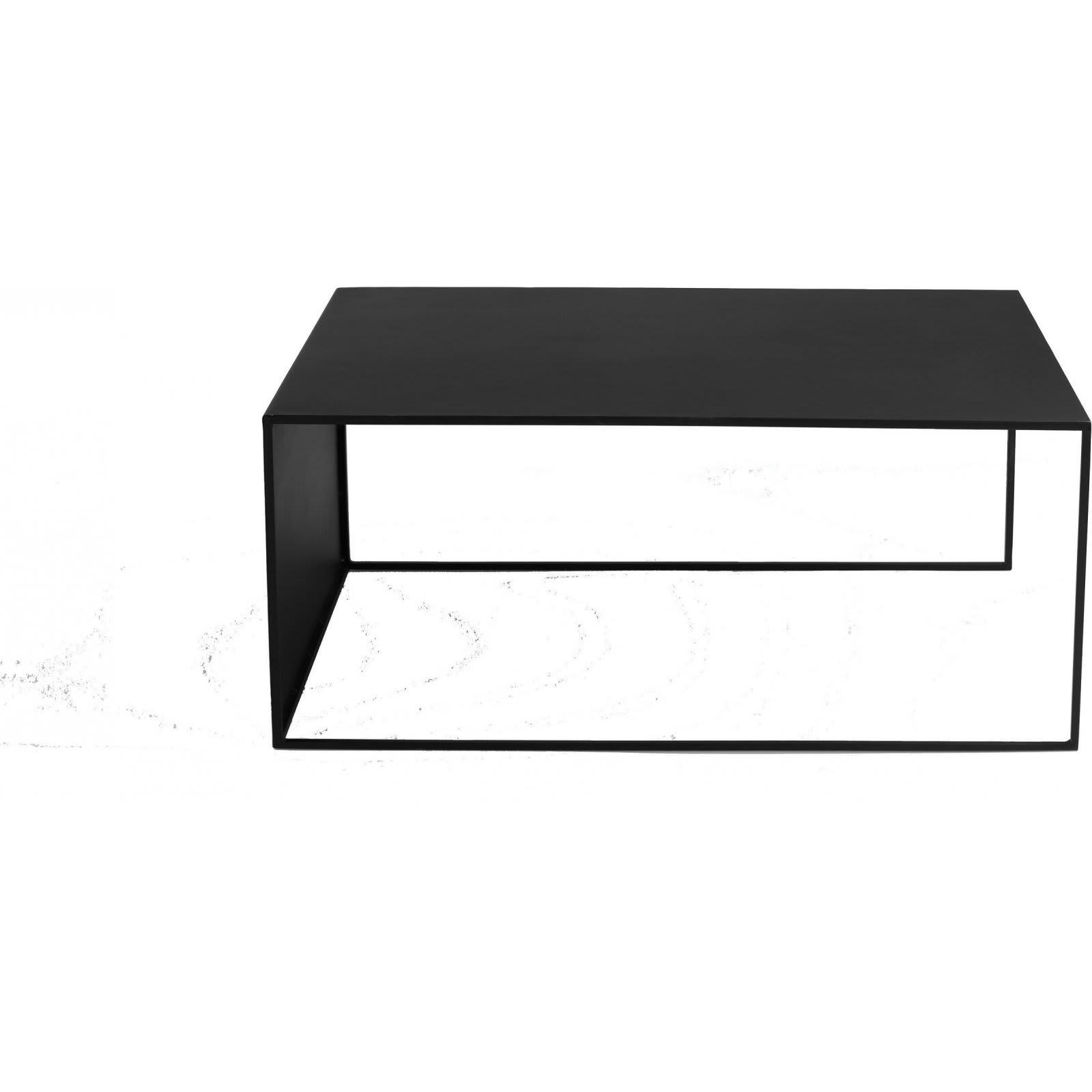 2WALL - Table basse Métal Noir