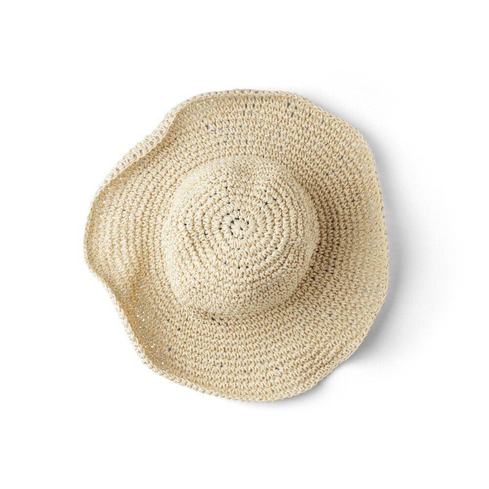 Chapeau femme en paille papier (2 modèles)