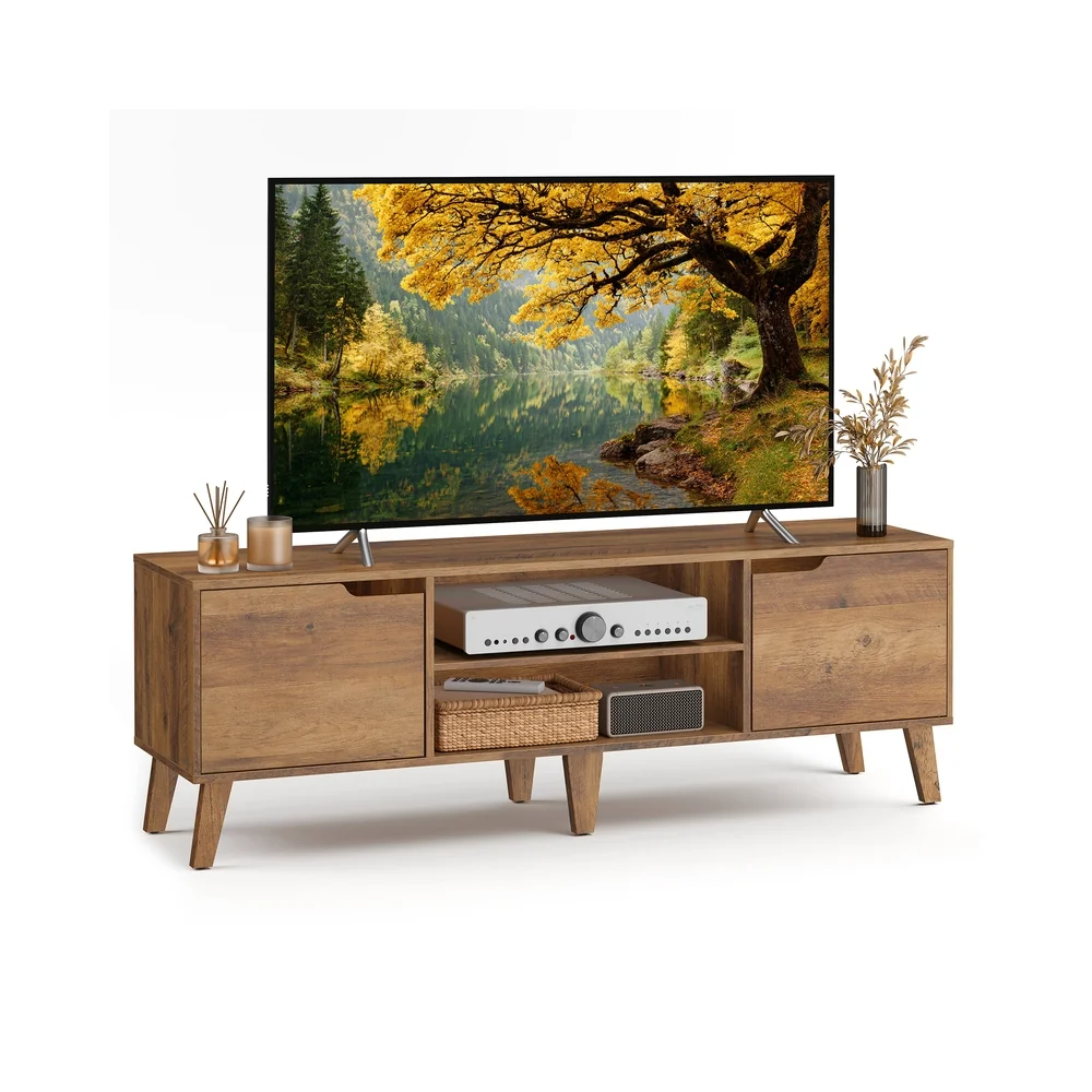 Meuble TV avec étagère réglable