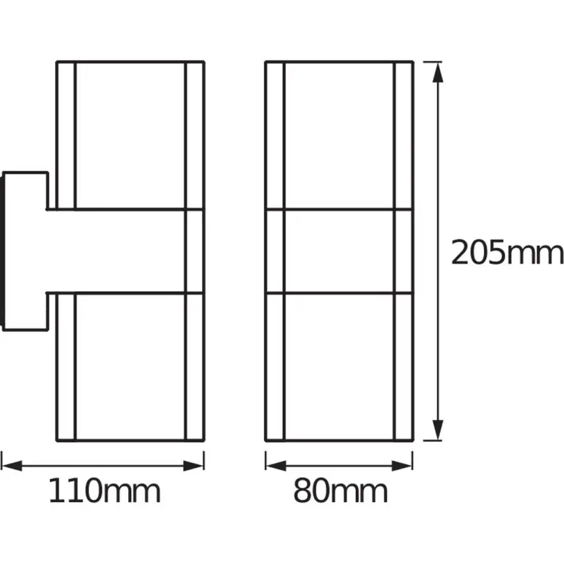 Outdoor Wandleuchte Osram