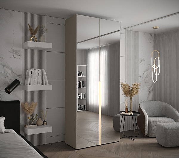 Armoire Miroir Inova 1 100/47/236,7 2 Portes