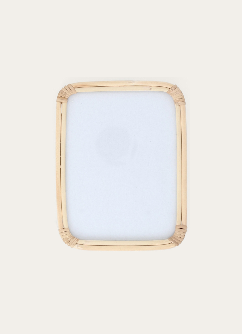 GRAND CADRE à SUSPENDRE EN ROTIN NATUREL