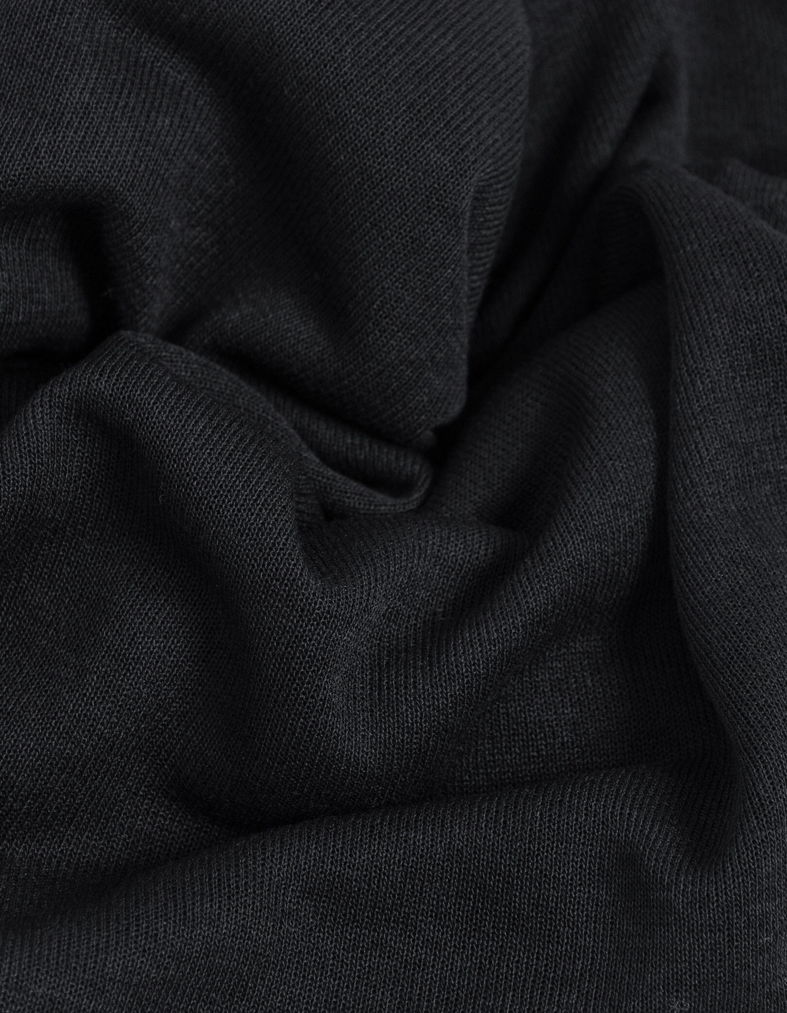 Cardigan manches longues noir tricot poches poitrine Femme
