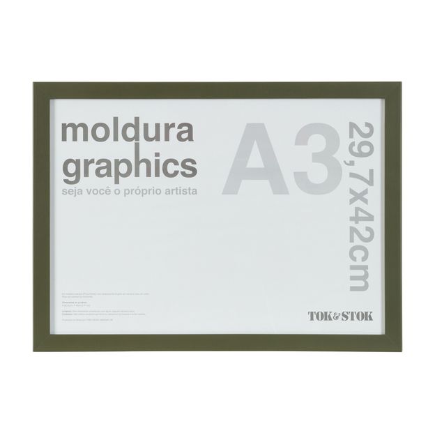 MOLDURA A3 29 CM X 42 CM GRAPHICS