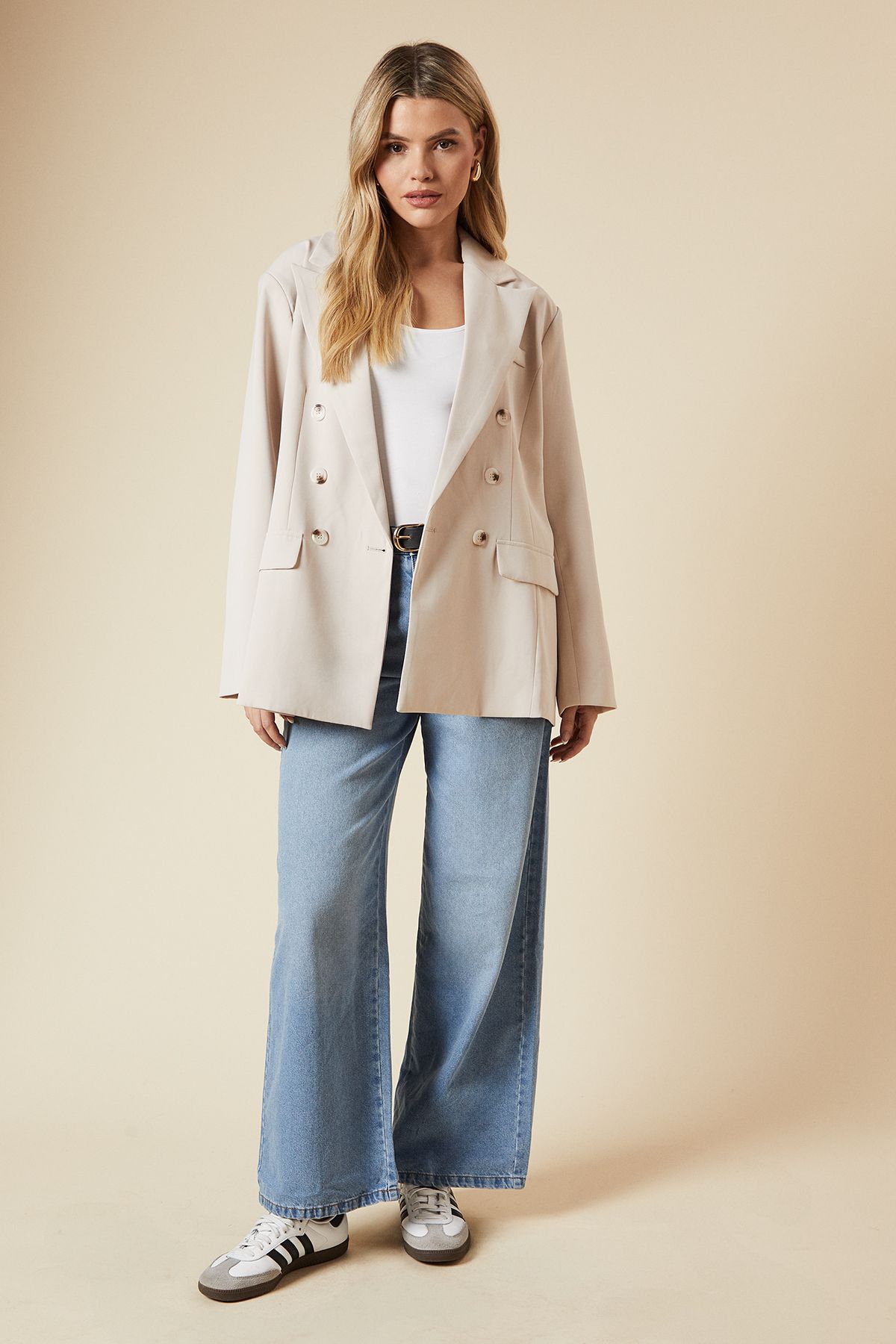 Dorothy Perkins Oversized Double Breasted Blazer