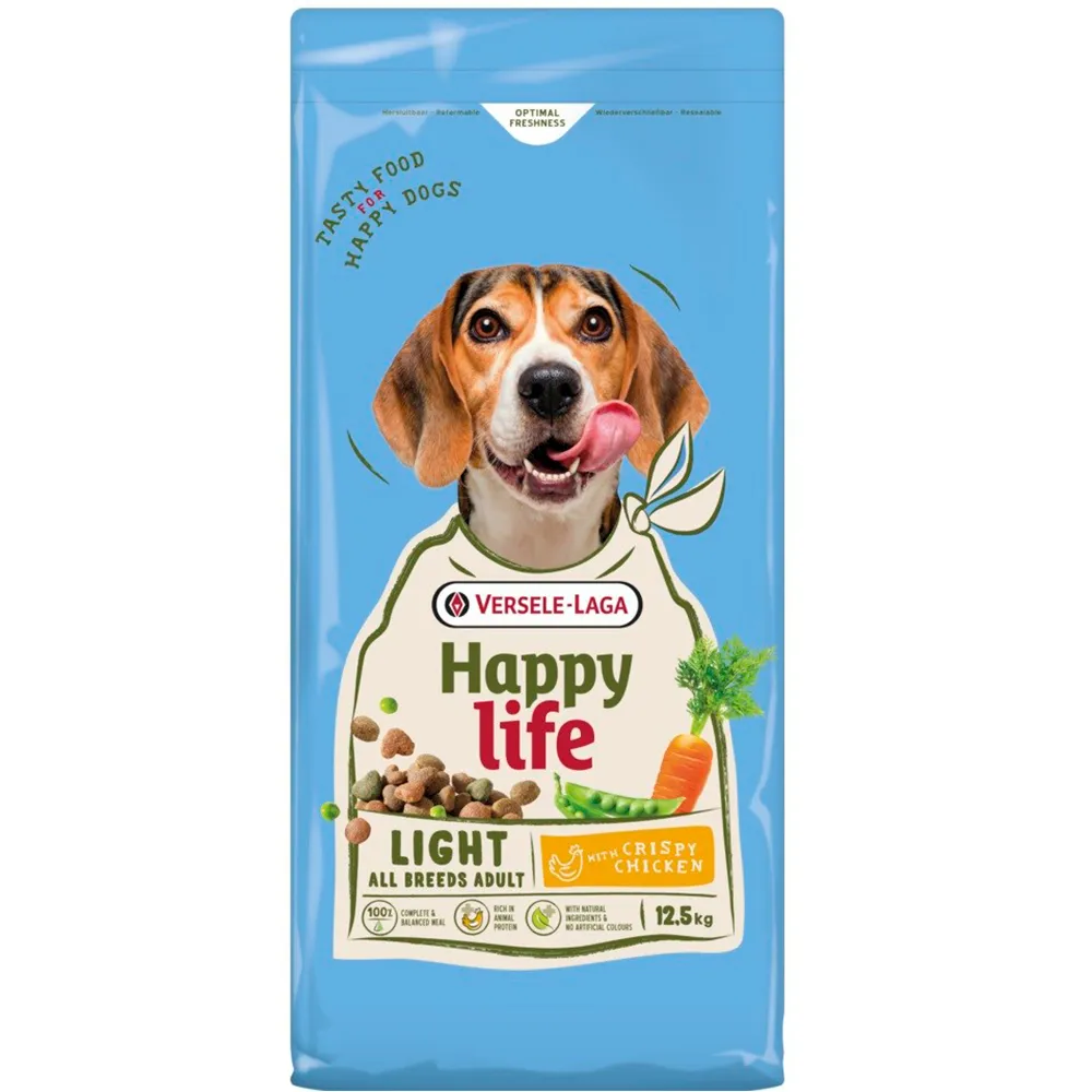 Versele-laga Happy life Light Chicken dog food 12.5kg