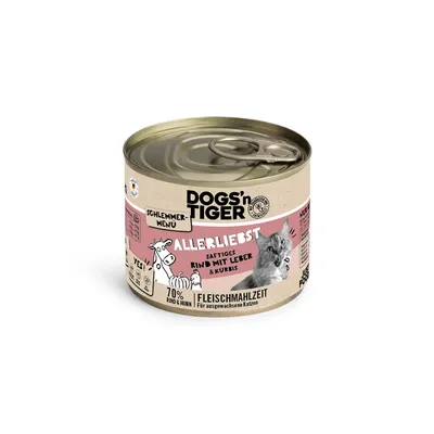Dogs'n Tiger Gourmet Menu 6 x 200g